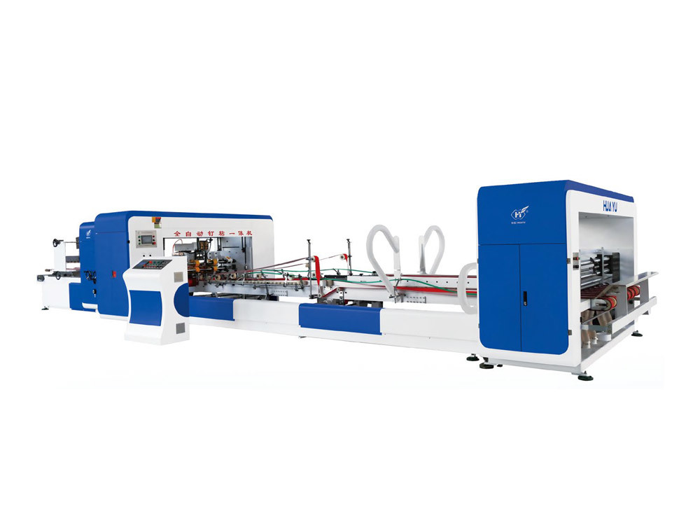 YF-ZD Series Automatic Gluing & Stitching with Bundler machine - HUAYU YF-ZD Series Automatic Gluing & Stitching with Bundler