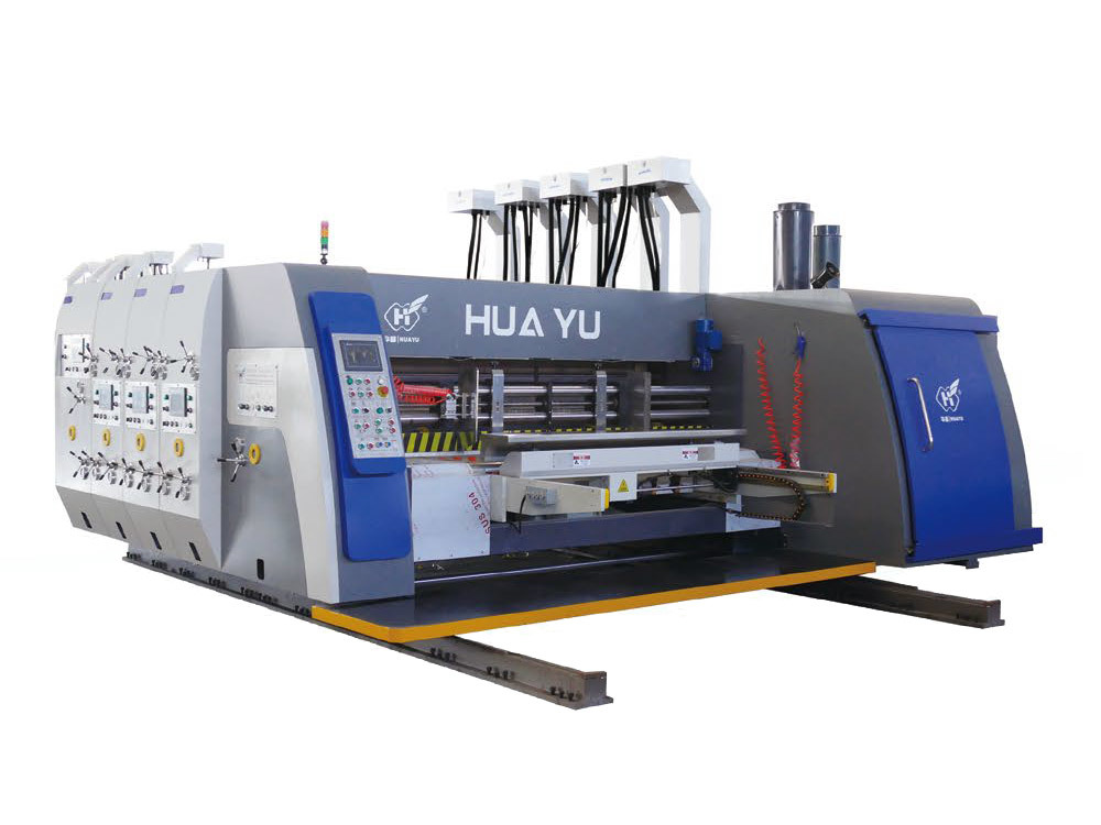 HUAYU-B Series Advanced computerized flexo printing & slotting system