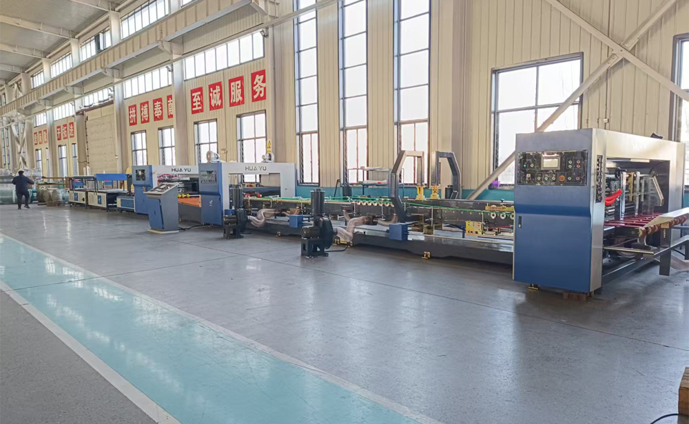 HUAYU-YF-Z Series | Automatic Folder Gluer with Bundler