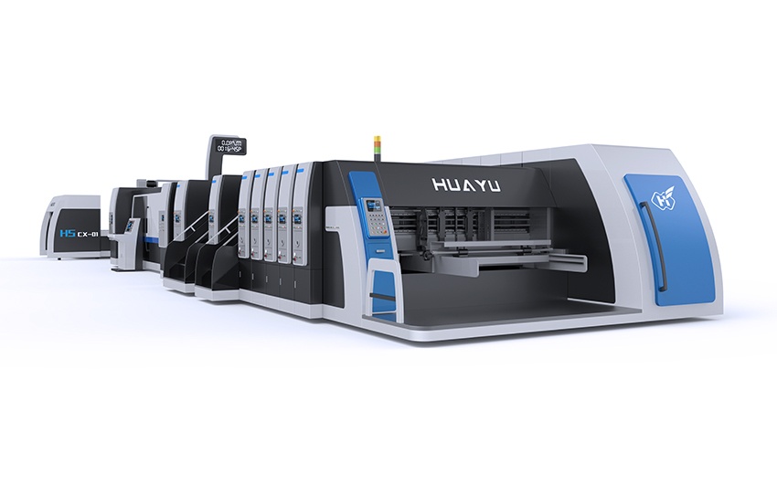 Intelligent High-speed Corrugated Cardboard Production Line (Model HYM-S300-25W-5) - HUAYU