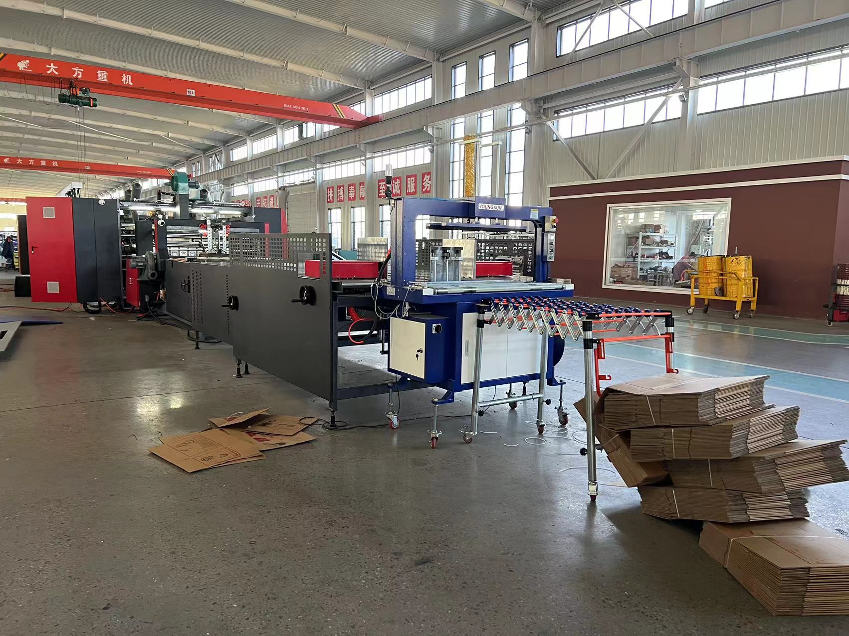 HS-A Series | Fully automated high-speed printing & gluing line