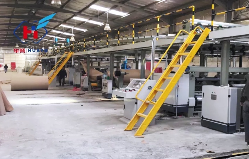 3/5/7 Corrugated Cardboard Producation Line - HUAYU