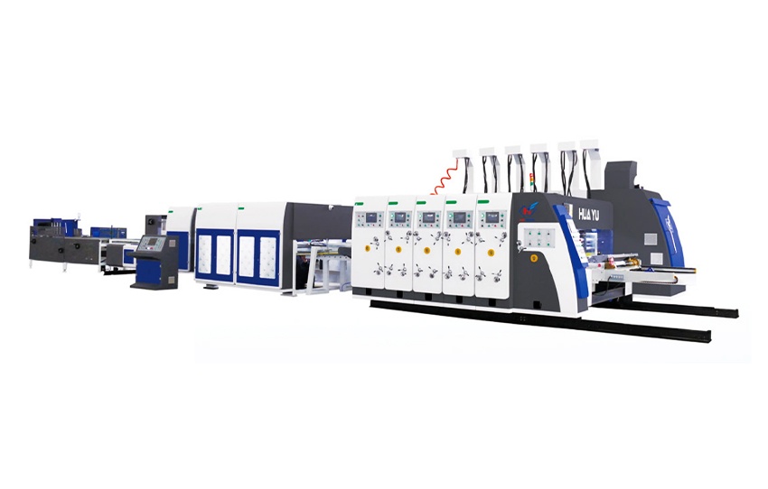HS-C Series Fully Computerized High Speed Printer Folder Gluer Machine - HUAYU