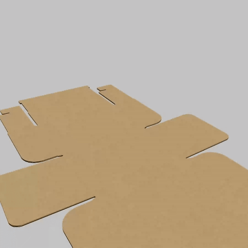 non-stick double flip-top box