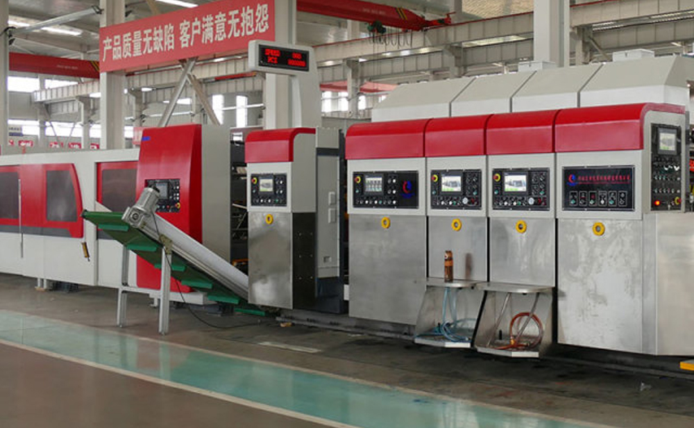 HX Series | Vacuum transfer full-computerized printing & slotting line