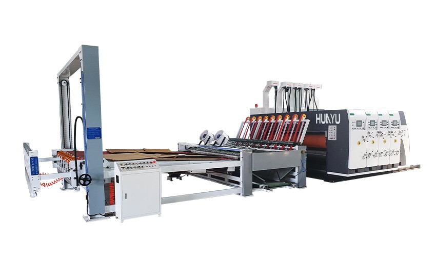 Automatic High Speed Printing Slotting Die Cutting Machine