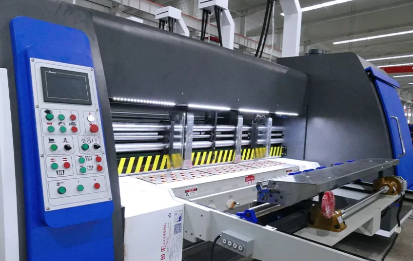 HUAYU Automatic High-speed Printing Slotter Die-cutter with Vibrator Stacker
