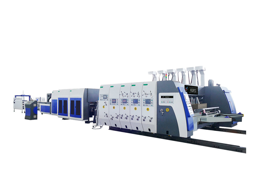 HS-C Series Automatic high-speed printing & gluing with bundle unit