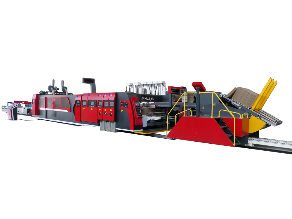 HS-A Series Fully automated high-speed printing & gluing line