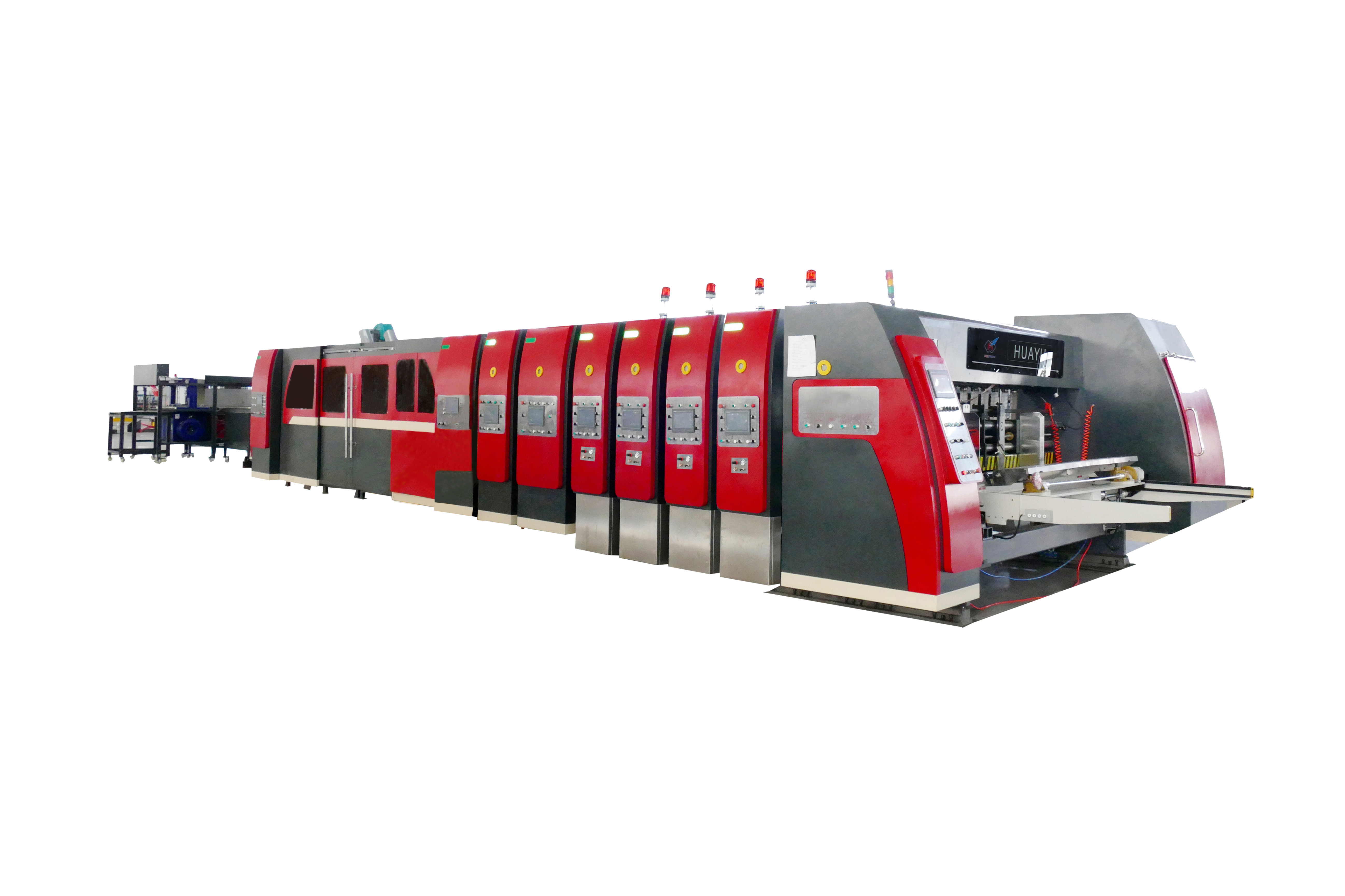 HS-B Series fully computerized high speed printed floder gluer machine