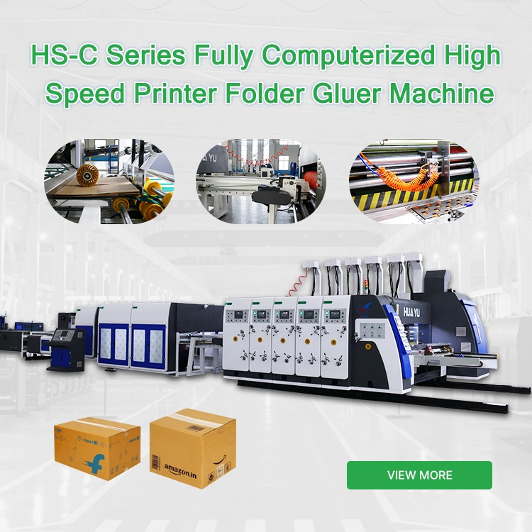 HS-C Series Fully Computerized High Speed Printer Folder Gluer Machine