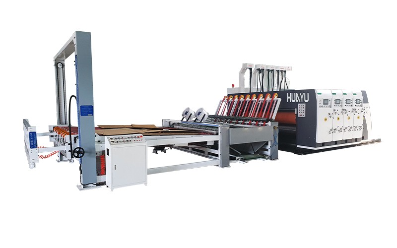 Automatic High Speed Printing Slotting Die Cutting Machine