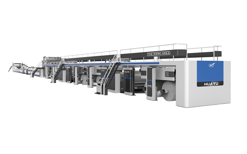 Intelligent High-speed Corrugated Cardboard Production Line (Model HYM-S300-25W-5)