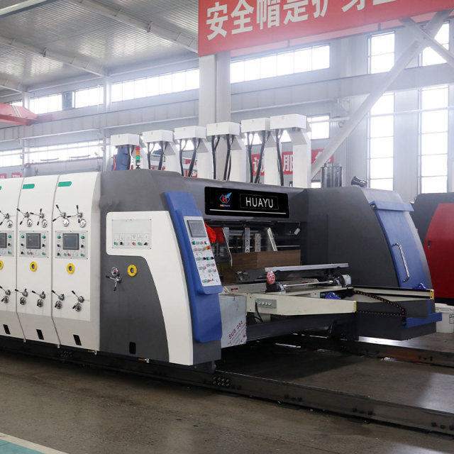 HS-C Series automatic high speed printing gluing with auto bundle machine 1