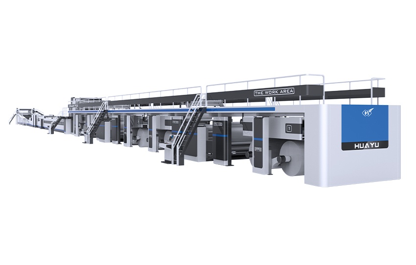 Intelligent High-speed Corrugated Cardboard Production Line (Model HYM-S300-25W-5)