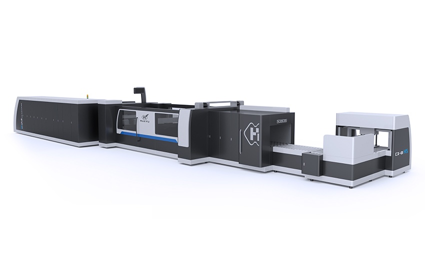 Intelligent High-speed Corrugated Cardboard Production Line (Model HYM-S300-25W-5) - HUAYU