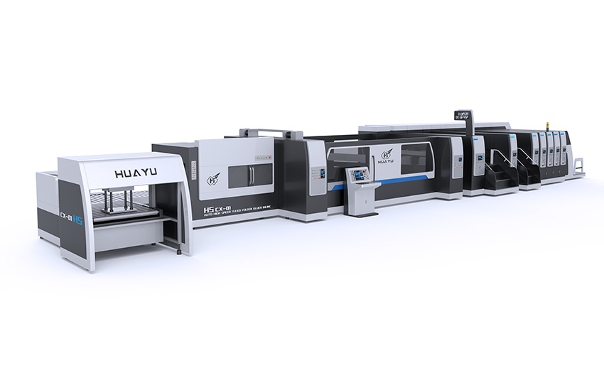 Intelligent High-speed Corrugated Cardboard Production Line (Model HYM-S300-25W-5) - HUAYU
