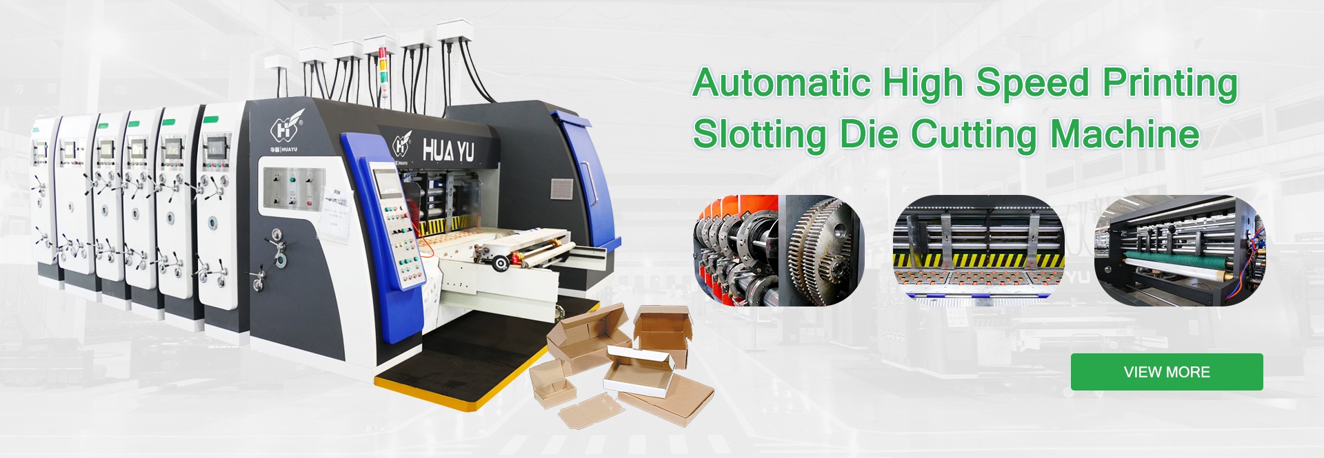 Automatic High Speed Printing Slotting Die Cutting Machine